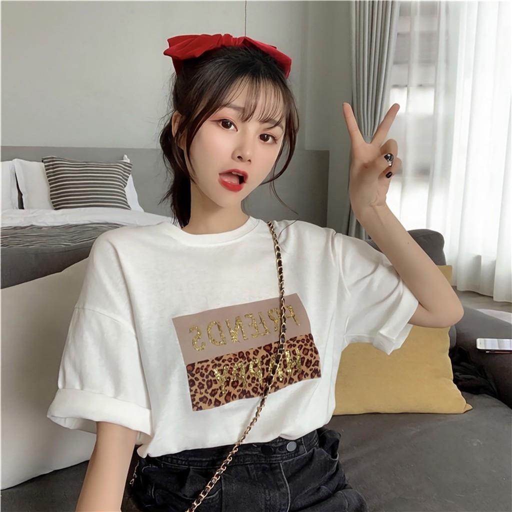 Áo thun Friends Happy rộng tay lỡ A37