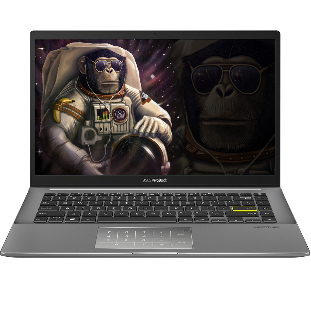 Laptop Asus VivoBook S433EA-AM439T (i5 1135G7/8GB RAM/512GB SSD/14 FHD/Win10/Numpad/Đen) - Hàng chính hãng