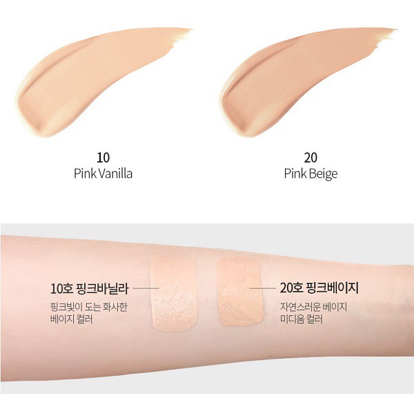 Phấn Nước Kiềm Dầu Che Phủ Toàn Diện Lime Real Cover Pink Cushion SPF50+ PA+++ 20g  - Tone 10