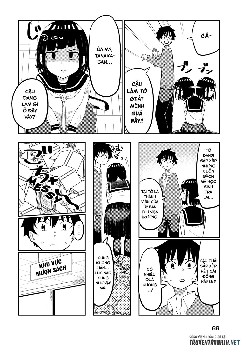 tanaka-san trong lớp tôi thật sự là siêu đáng sợ chapter 8 2