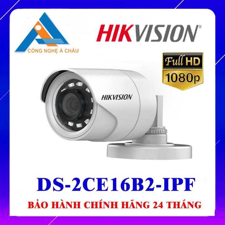 Camera HD-TVI HIKVISION DS-2CE16B2-IPF 4 in 1 hồng ngoại 2.0 MP - Hàng Chính Hãng