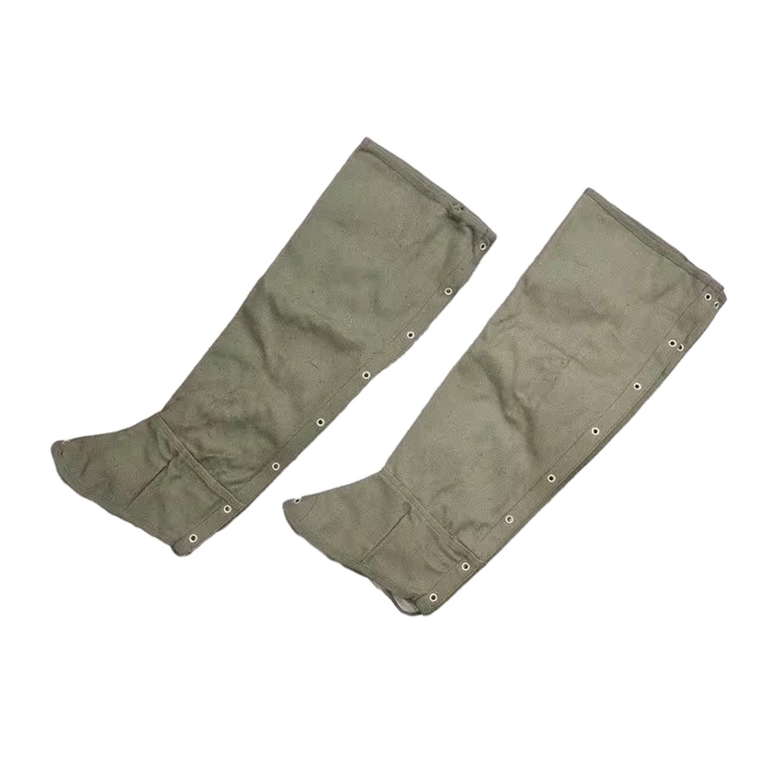 Leg Knee Guard Canvas Leg Protector for Backpacking Winter Tourist Outdoor