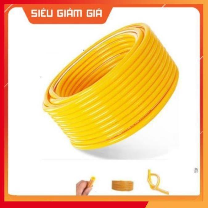 Bộ dây vòi xịt nước rửa xe, tưới cây . tăng áp 3 lần, loại 20m 206701-2 đầu đồng, cút đồng