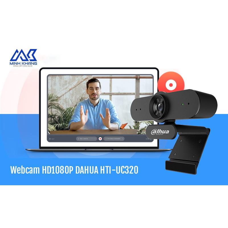 Webcam HTI-UC320 chất lượng hình ảnh cao, màu sắc thực, hàng chính hãng