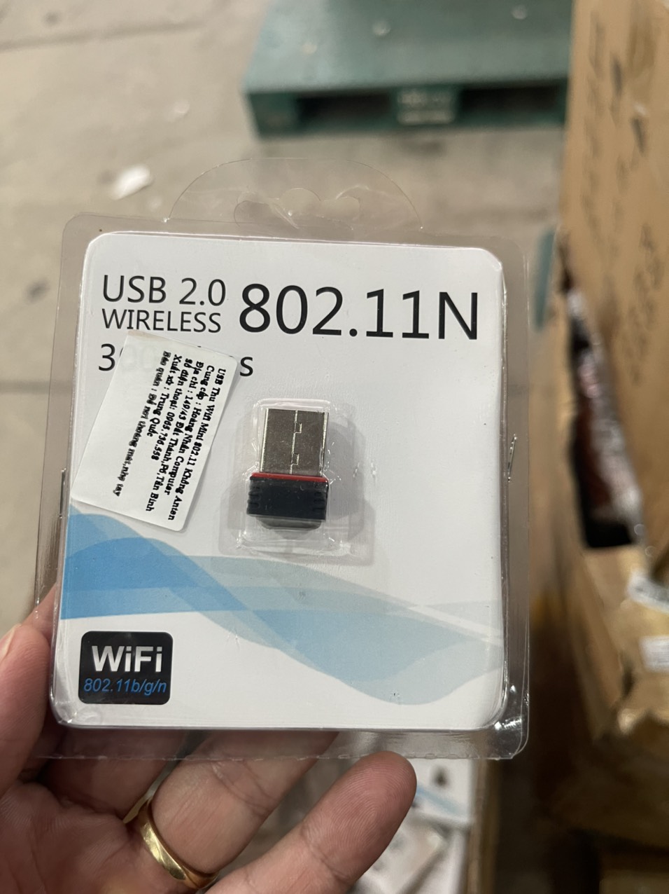 USB Thu Wifi Mini 802.11 Không Anten