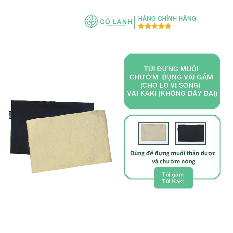 Túi đựng muối chườm bụng