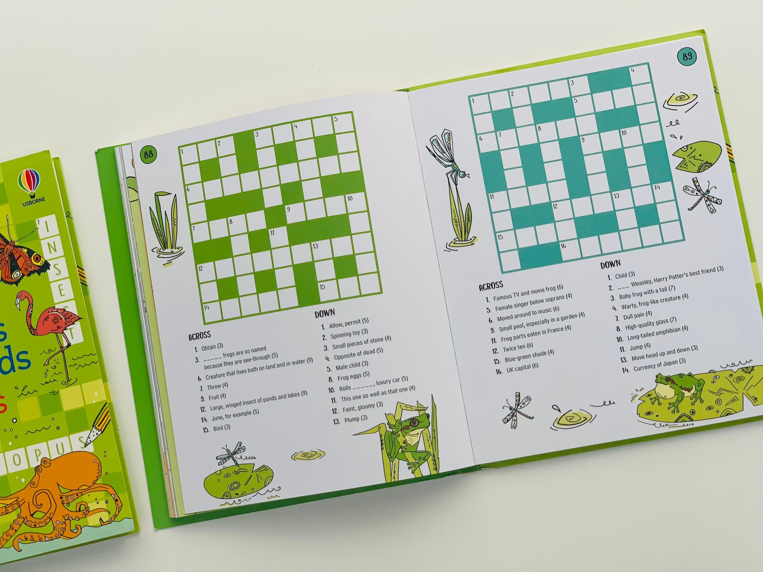 100 Children's Crosswords: Animals