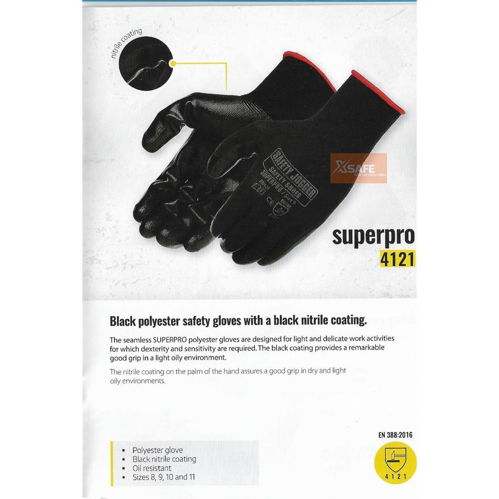 Găng tay bảo hộ lao động Jogger Superpro - Bao tay lao động chống dầu nhớt, trơn trượt, độ linh hoạt cao - Chính hãng