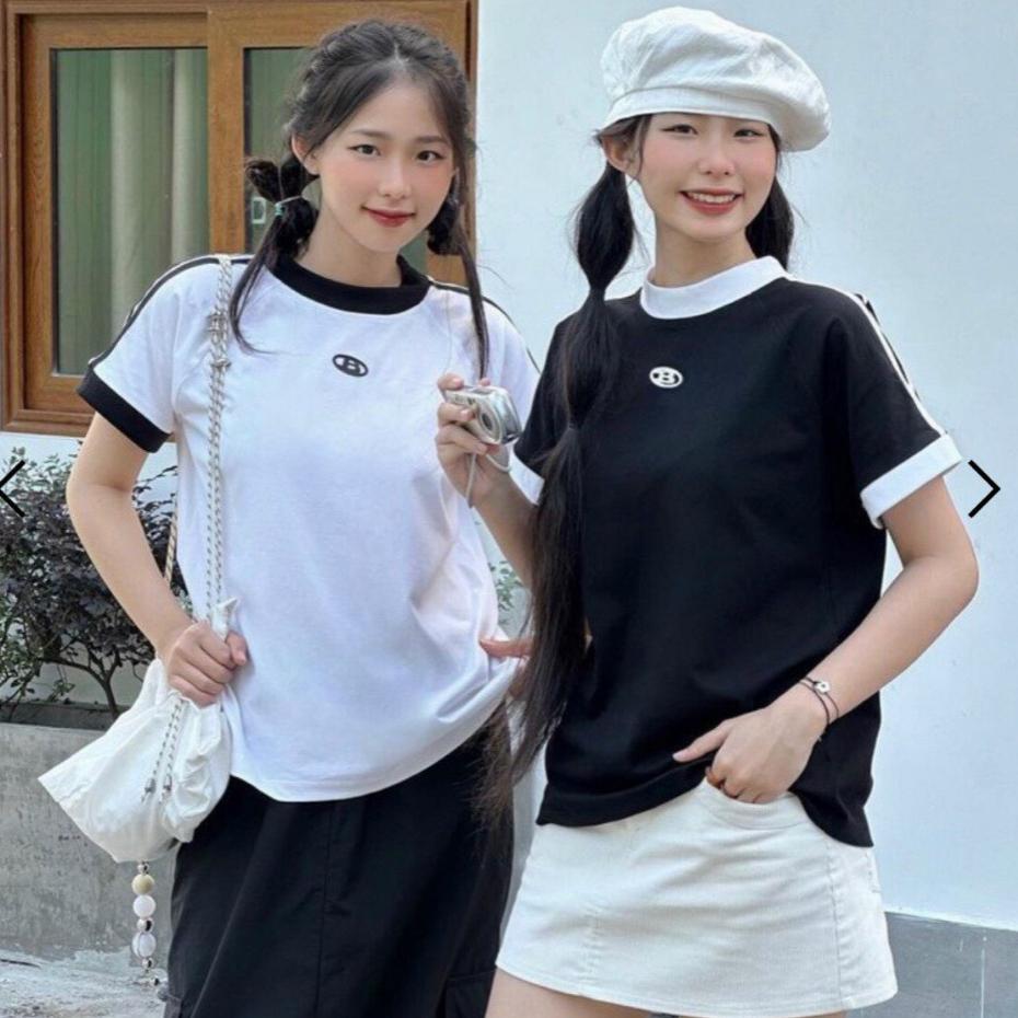 Áo Thun Form Fit Chữ B Chất Thun Cotton Khô Co Dãn M505 -Cun Fashion