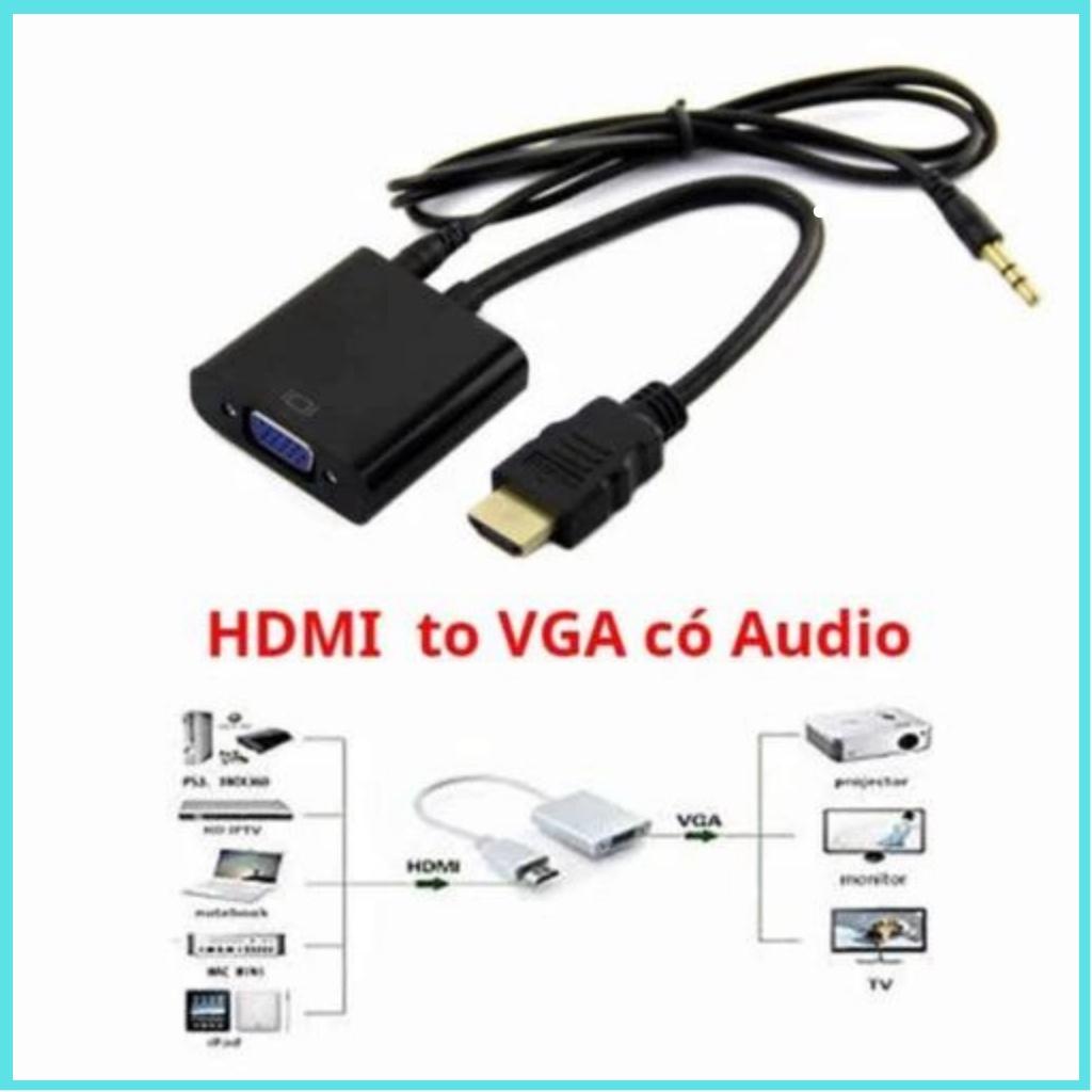 CÁP HDMI -&gt; VGA L + AUDIO