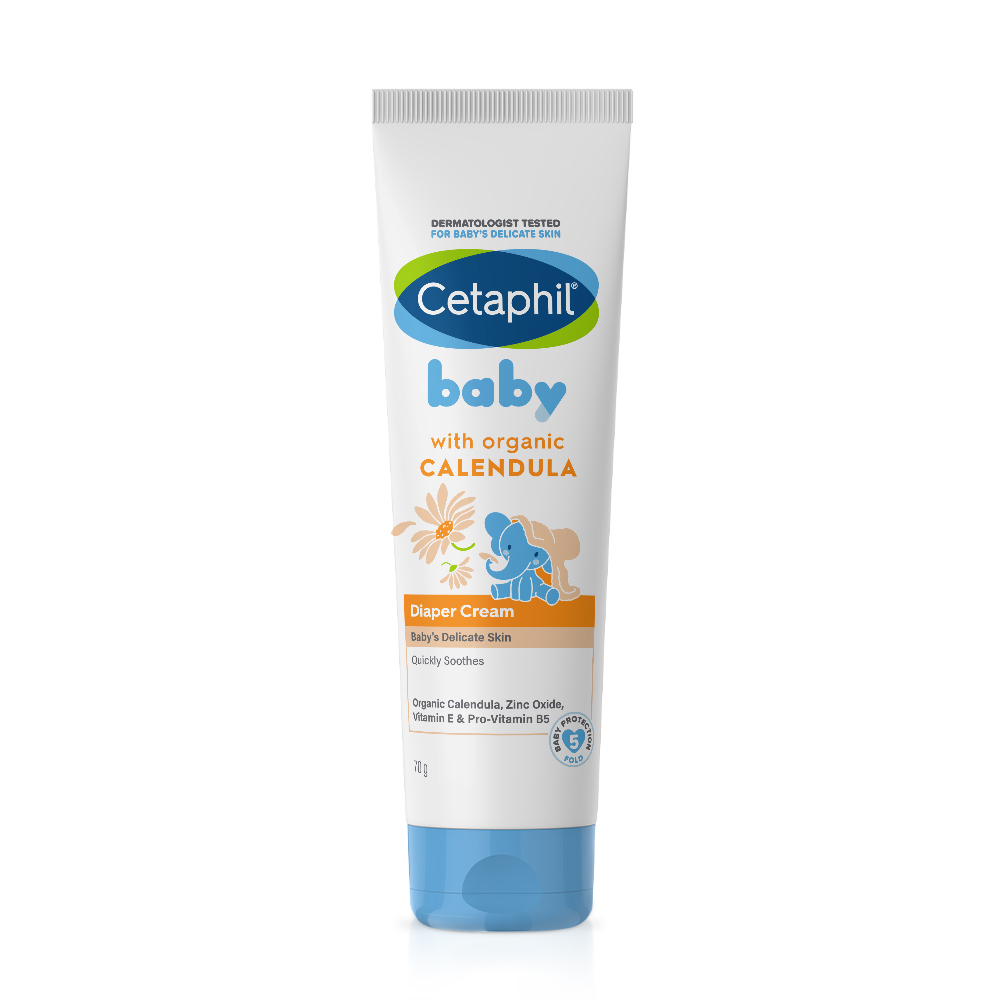 Kem chống hăm tả dịu lành CETAPHIL BABY DIAPER CREAM CALENDULA 70G