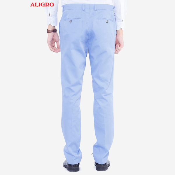 Quần kaki nam xanh da trời Aligro ALGK020