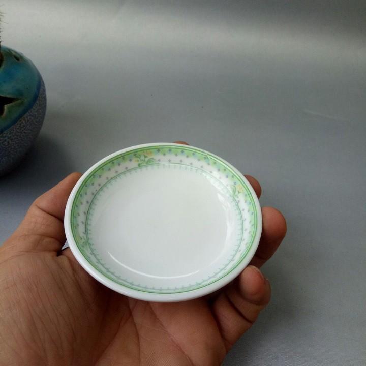 Đĩa muối tiêu Viền Xanh cao cấp