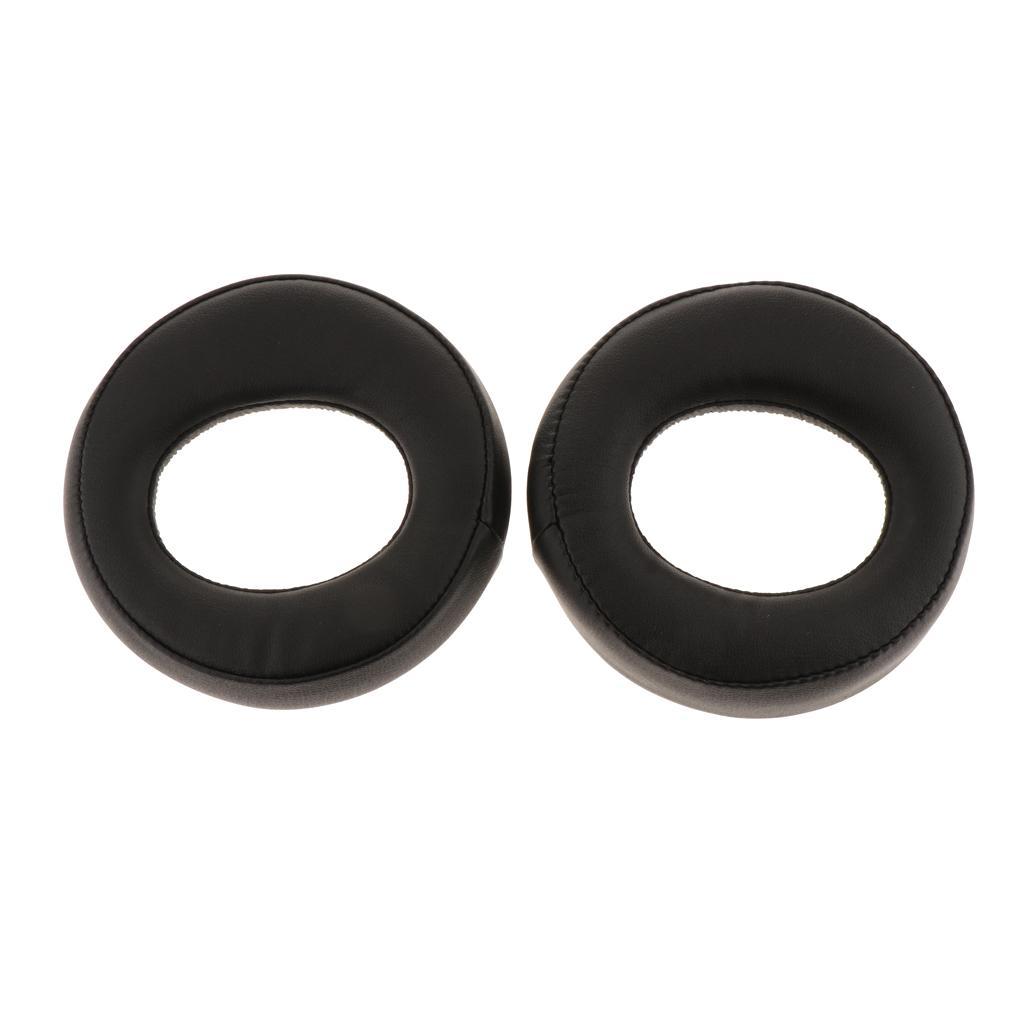2Pcs Premium Headphones Ear Pads Cushion Covers for Black