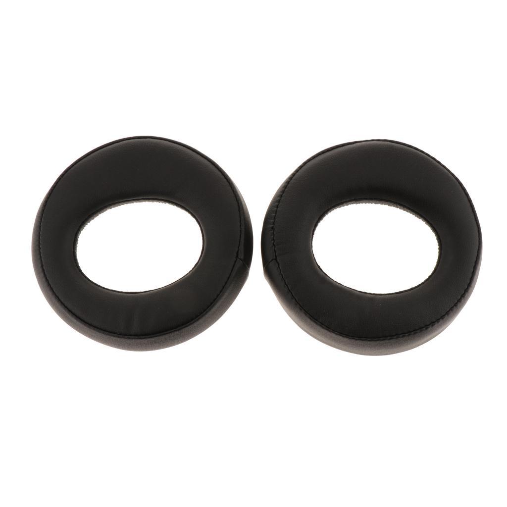 2Pcs Premium Headphones Ear Pads Cushion Covers for     Black