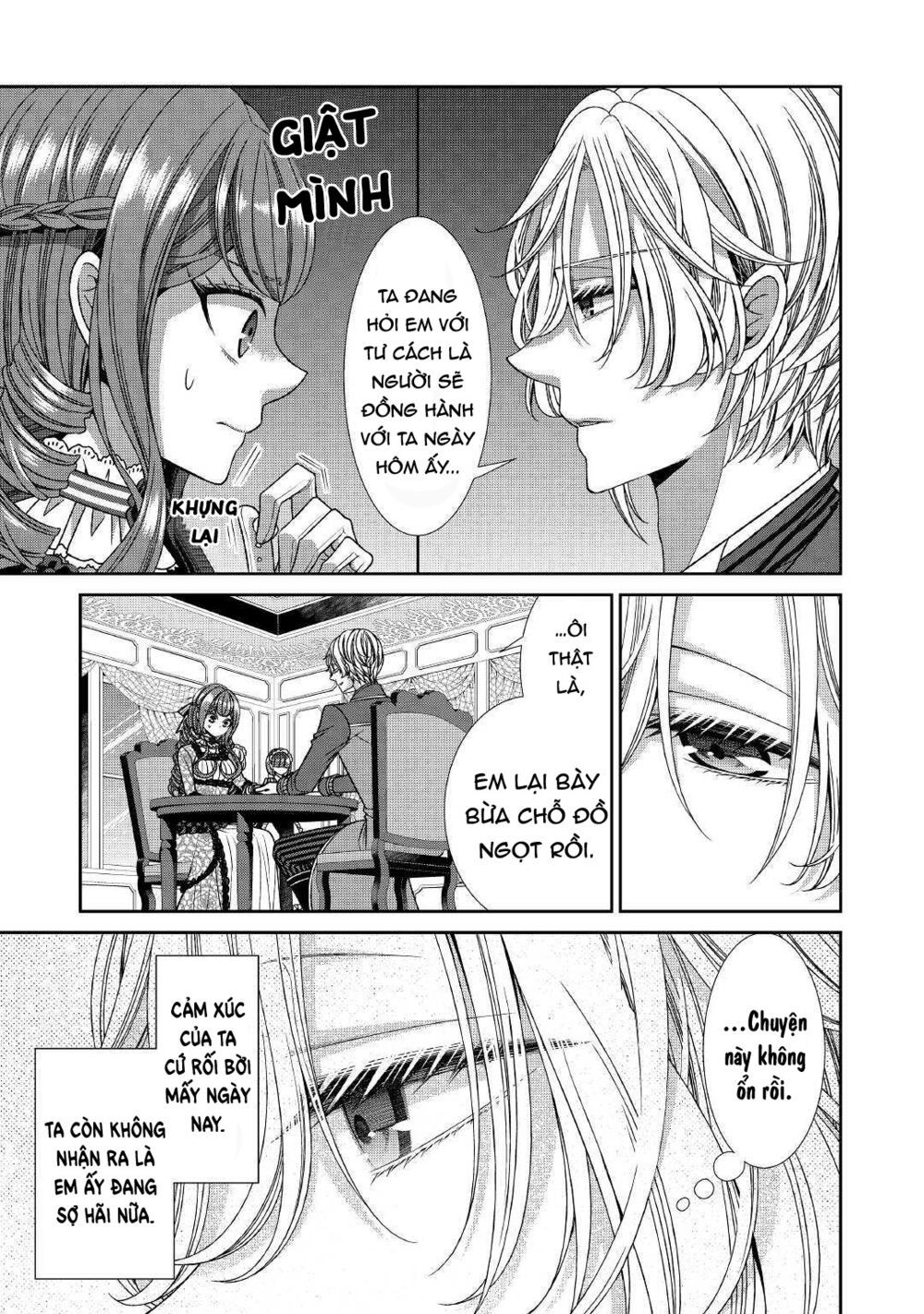 nhật ký theo dõi vị hôn thê tự nhận mình là nữ phụ phản diện 1 chapter 17 3