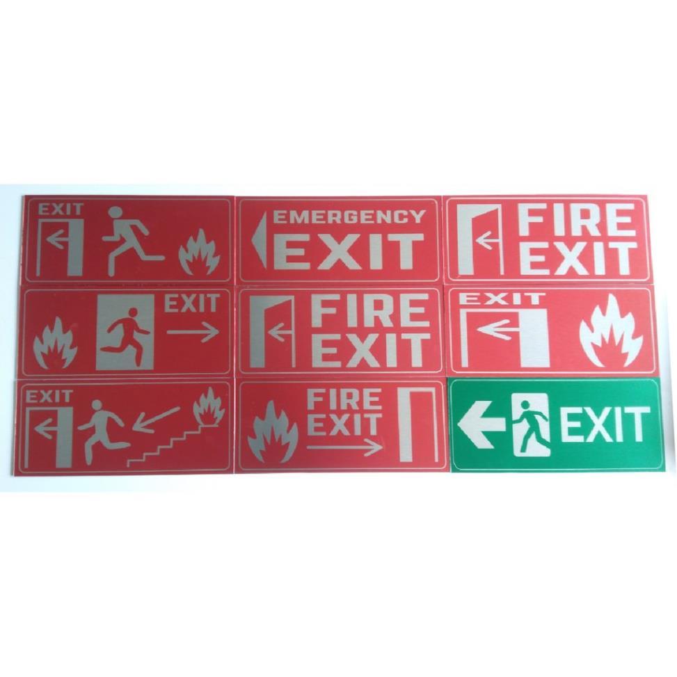 Bảng lối thoát hiểm, bảng exit, bảng chỉ dẫn, biển hướng dẫn exit giá tốt nhất
