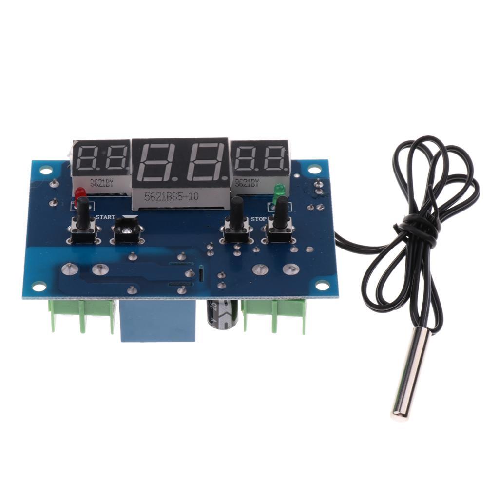XH-W1401 12V Digital Thermostat Temperature Control Switch Module -9-C