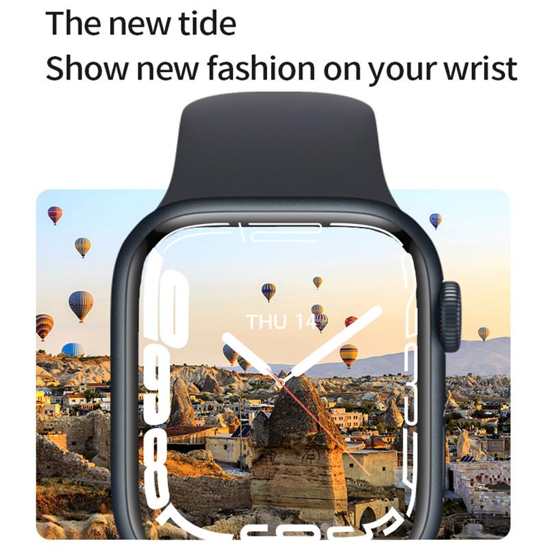 2023 Xem 8 Max Smart Watch Men Trả lời Gọi 1.85 NFC Sạc không dây Thể thao Phụ nữ smartwatchpk Iwo 27