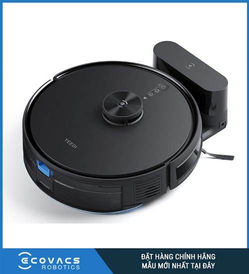 [GIÁ TẠI KHO] - Robot hút bụi lau nhà Ecovacs Deebot YEEDI 1 Pro (Deebot Y1 Pro) - Màu trắng 2025 - Hàng chính hãng Ecovacs