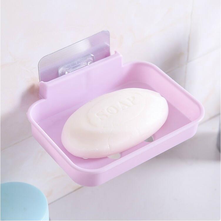 Kệ Đựng Xà Bông, Vật Dụng Nhà Tắm Dán Tường Hình Mặt Cười Dán Tường
