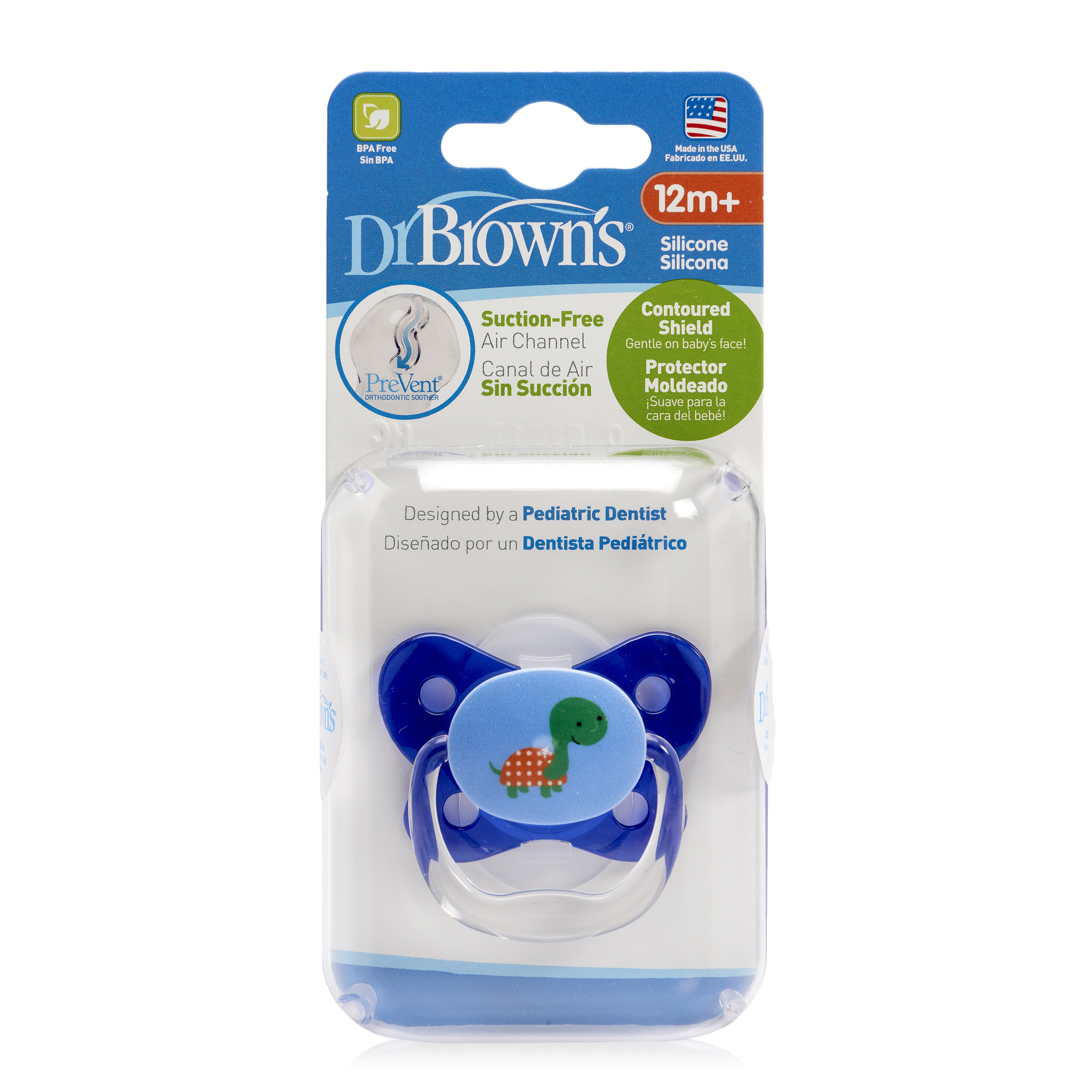 Ty ngậm đơn Prevent chỉnh nha Dr.Brown's