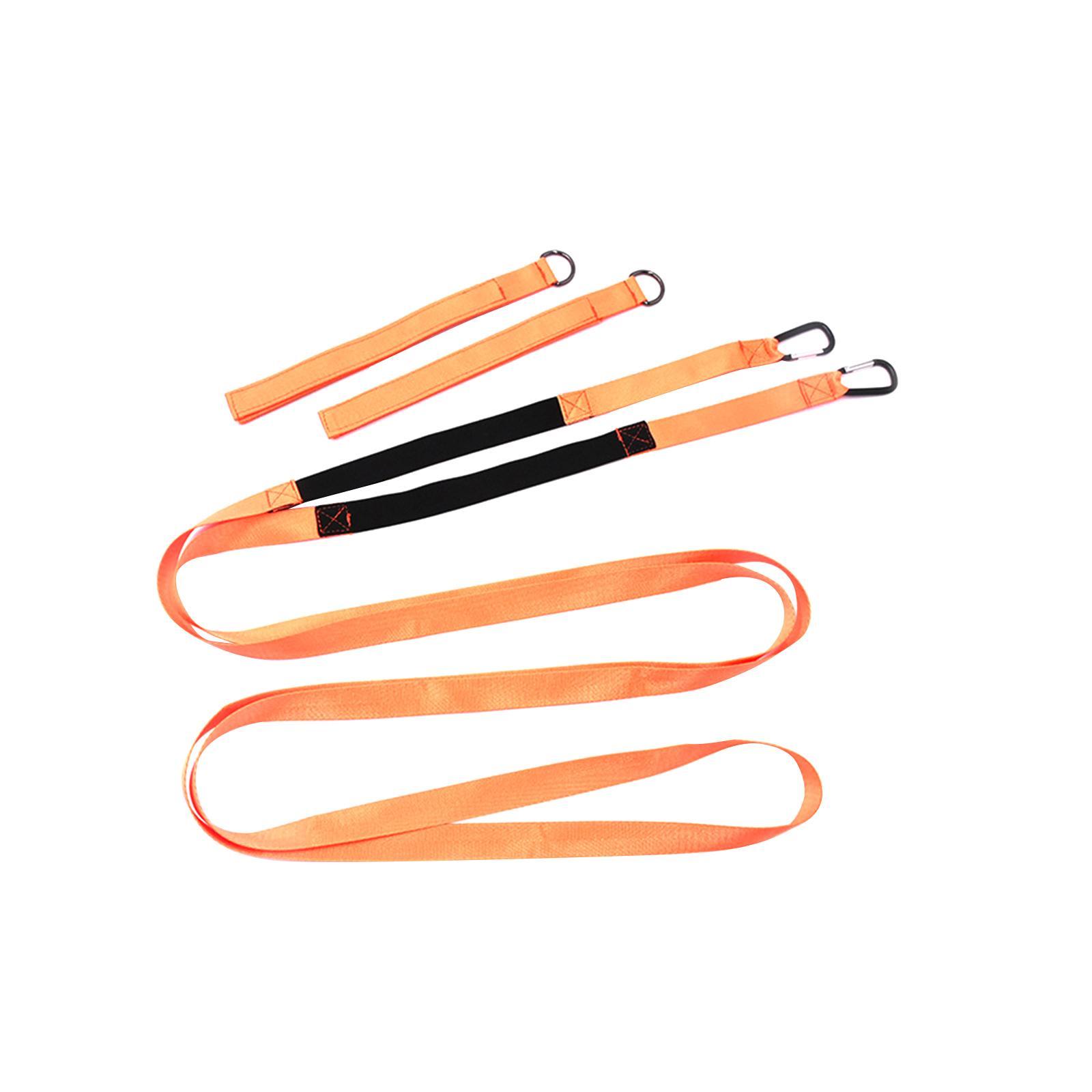 Kids Ski Training Harness Ski Training Belt Snowboard Safety Belt Beginner with Hook and Buckle Secure Connection Portable Ski Trainer Strap