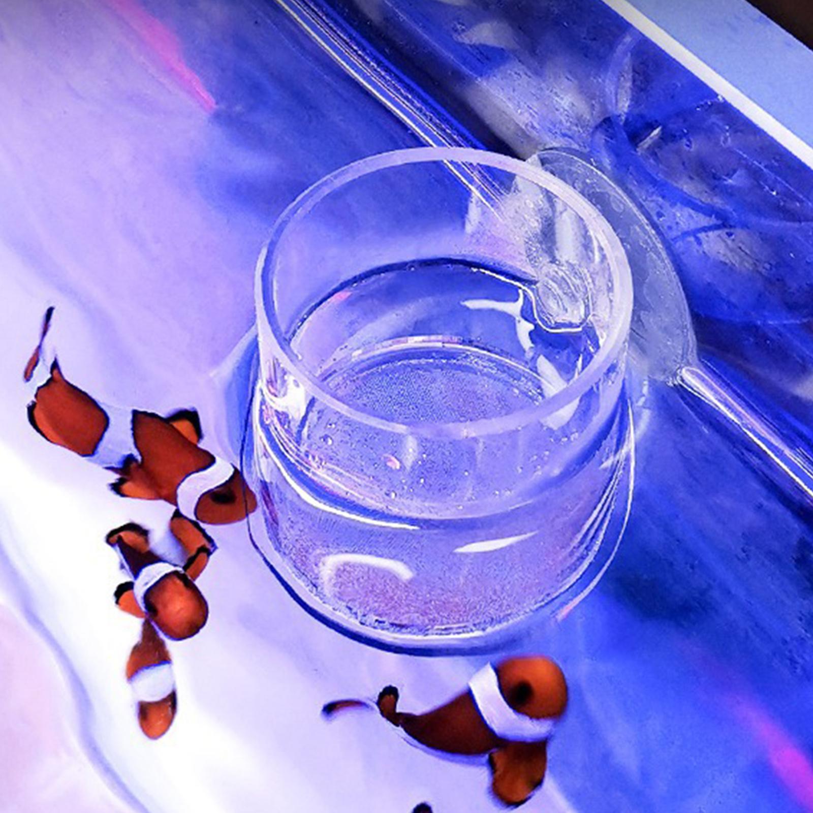 Fish Feeder Transparent Acrylic Artemia Column Fish Feeder Fish Feeding Tube