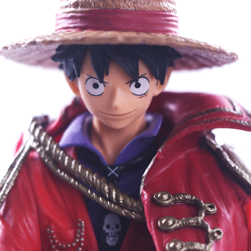 Mô hình Luffy áo choàng đỏ bản lớn 25cm