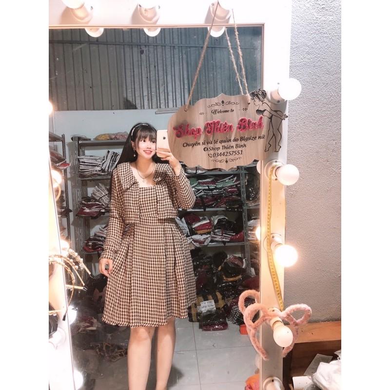 Đầm bố kèm áo vest
