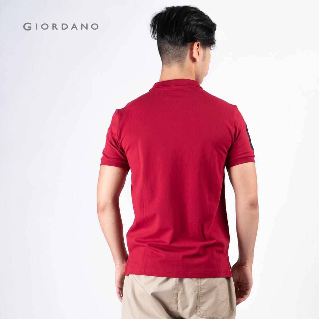 Áo Thun Có Cổ Giordano Lion Polo 01018222