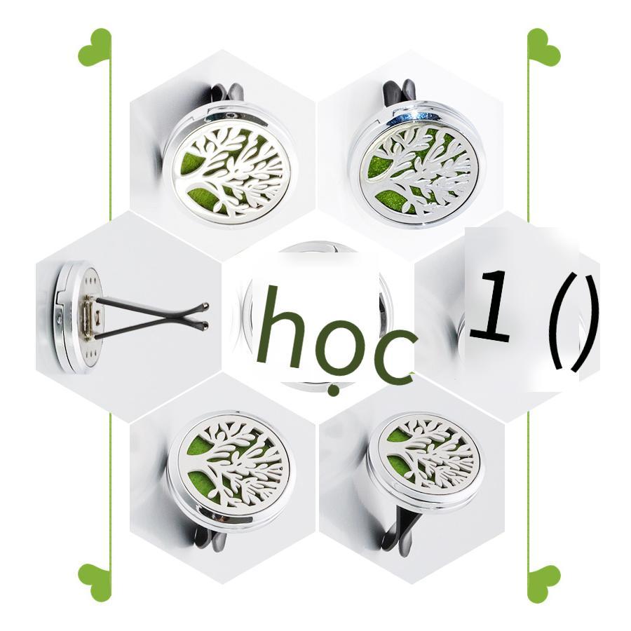 Phong cách mới nhất 30MM hợp kim nam châm nước hoa xe hơi mới hương liệu điều hòa xe hơi cửa thoát khí nước hoa kẹp phụ kiện ô tô trang trí