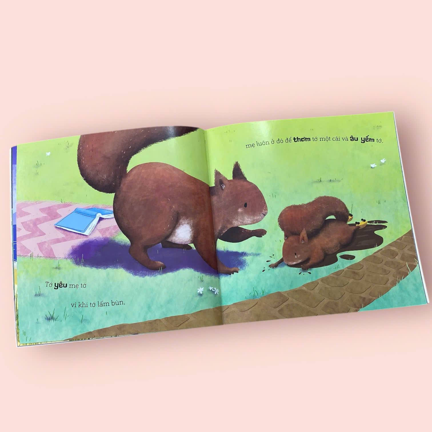 Sách cho bé - Tớ Yêu Mẹ Tớ - Sách tranh - Dành cho trẻ 2-6 tuổi