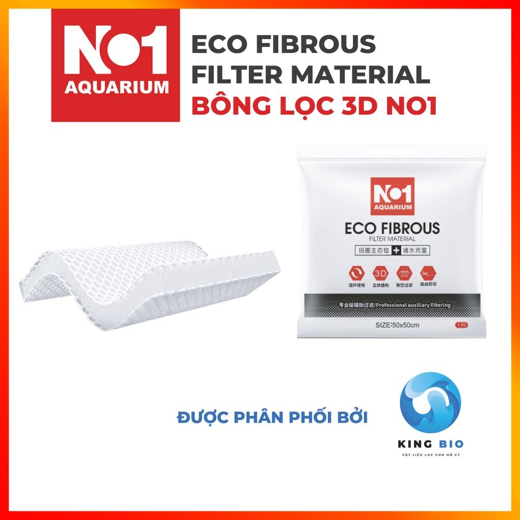 Mút lọc sinh học 3 lớp cao cấp No1 Aquarium Eco Fibrous - Vật liệu lọc cao cấp cho bể cá, hồ cá
