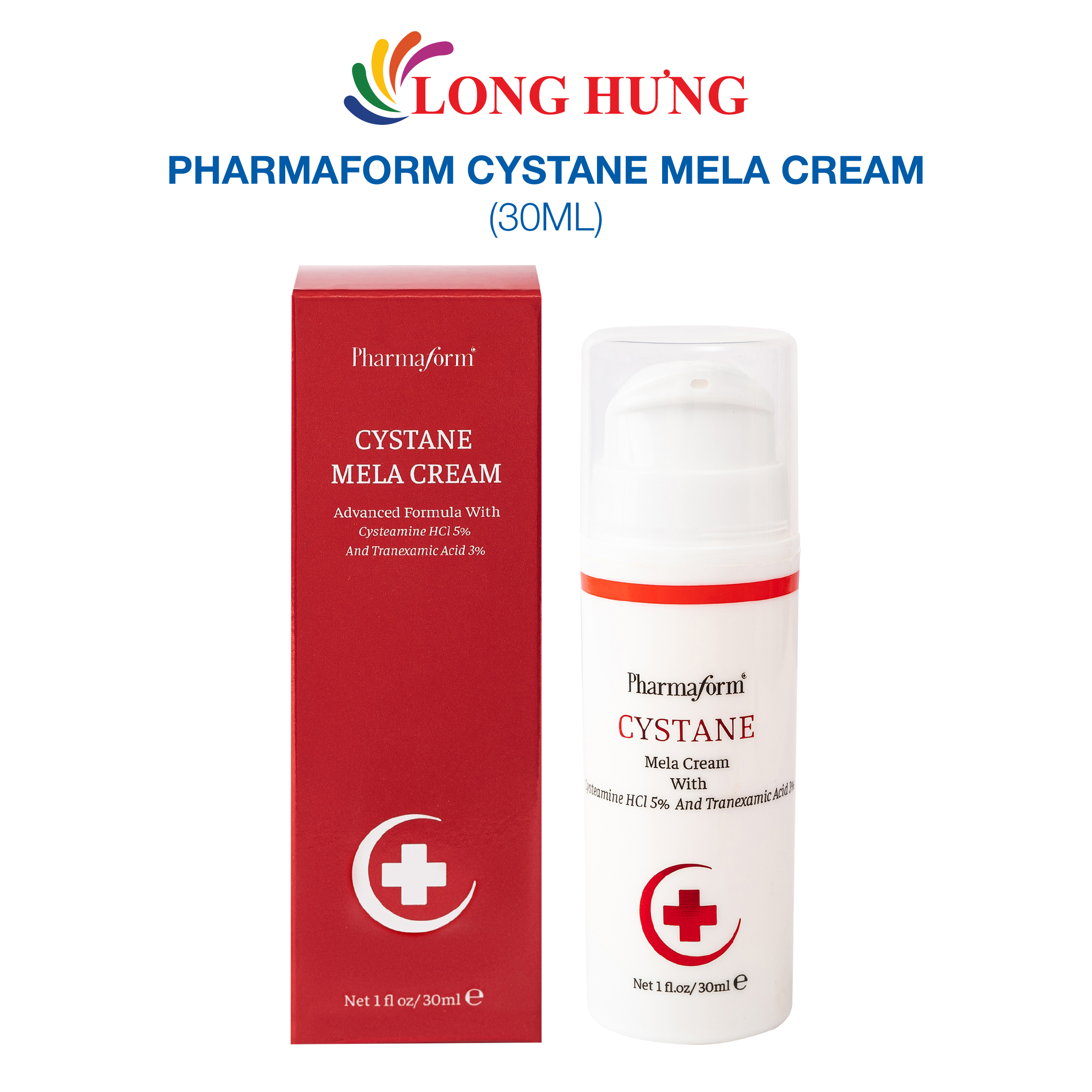 Kem dưỡng làm sáng da Pharmaform Cystane Mela Cream (30ml) - Hàng chính hãng