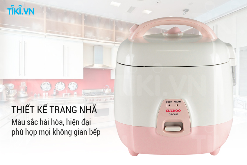 Nồi Cơm Điện Cuckoo CR-0632 (1L) - Hàng Chính Hãng
