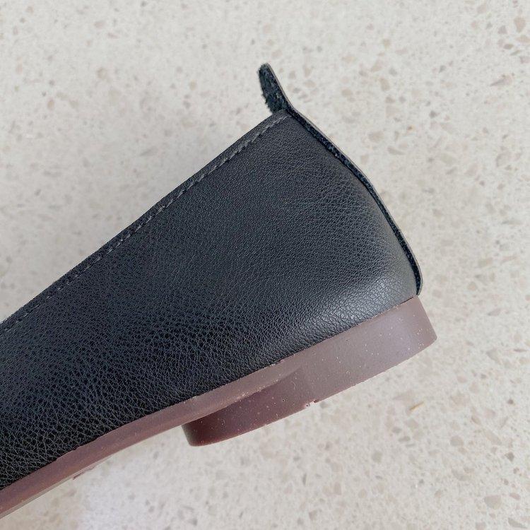 Giày búp bê đế mềm mũi vuông thời trang sành điệu thanh lịch cho nữ