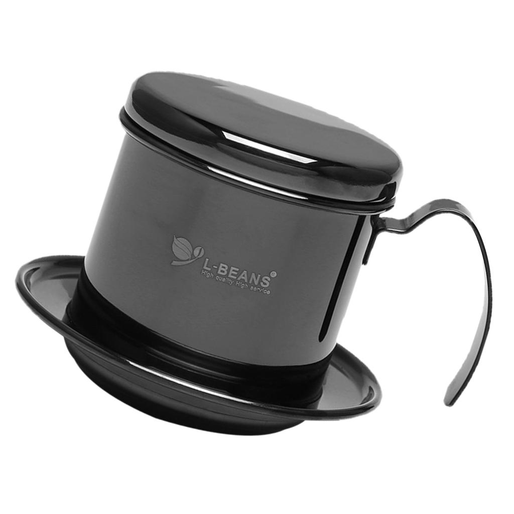 Stainless Steel Pour Over Coffee Dripper with Stand Coffee Maker Tool Coffee Drip Filter 2 Colors Available