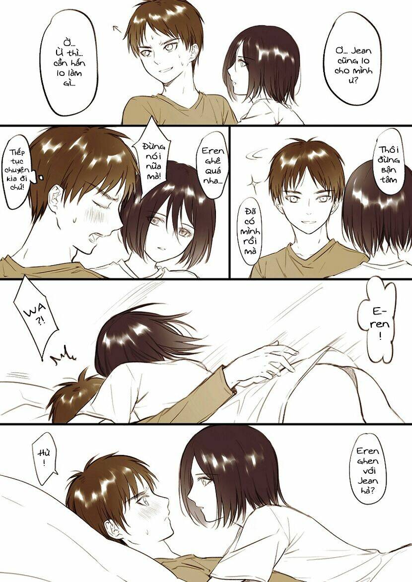 tấn công người khổng lồ - doujinshi our night chapter 3 5