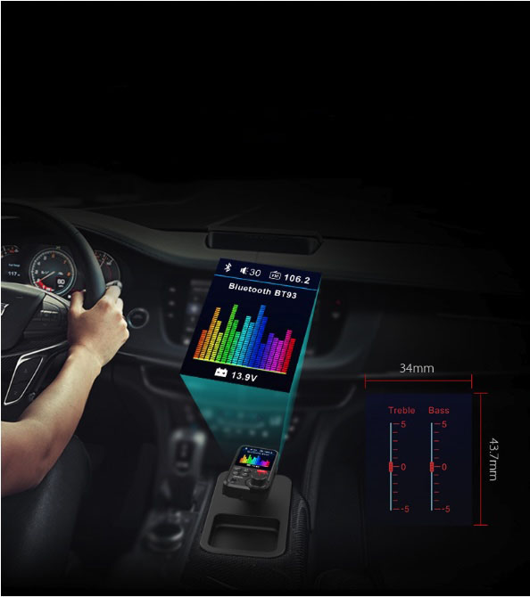 Thiết bị nghe nhạc ô tô Retrofit BASS