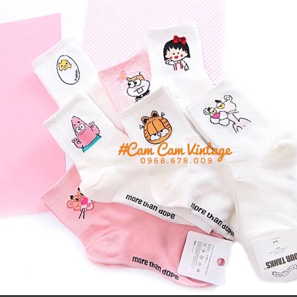 TẤT CAO CỔ NỮ VỚ CAO CỔ NAM BÁO HỒNG STYLE HÀN QUỐC
