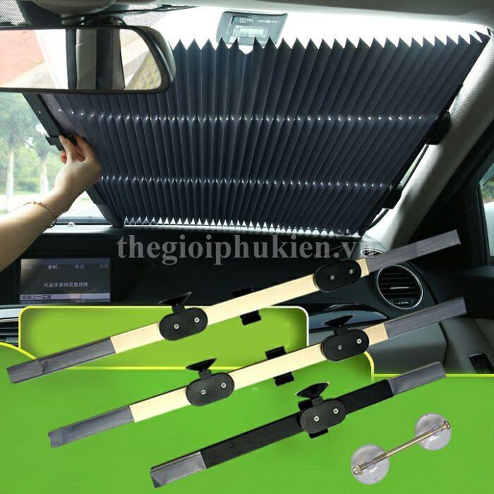 Rèm che nắng kính lái Ô tô, Xe Hơi cót rút tự động - SP003508