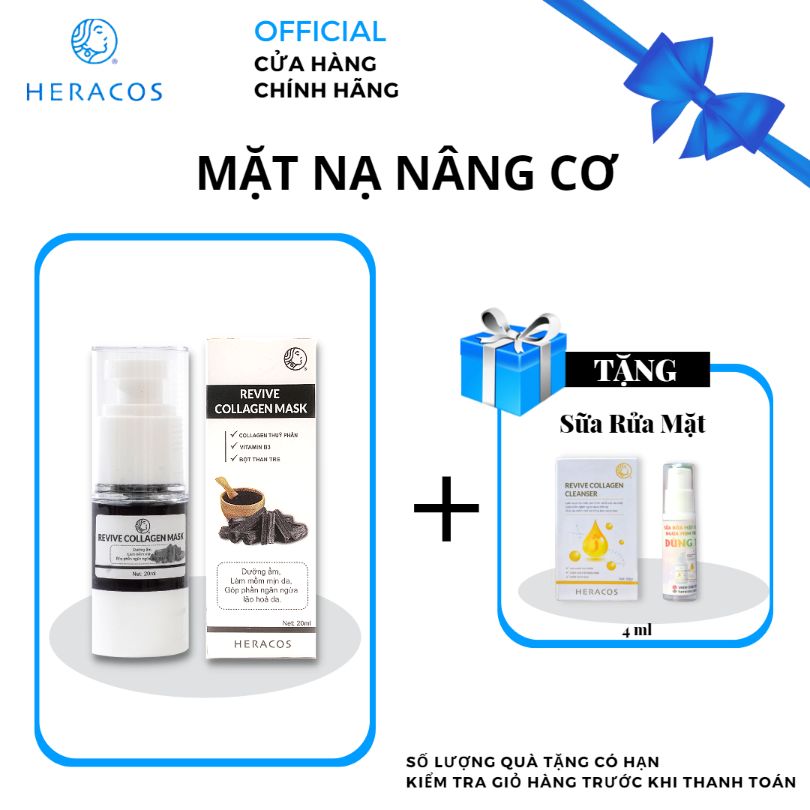 Mặt Nạ Nâng Cơ Tái Sinh HERACOS Dạng Gel Tạo Màng