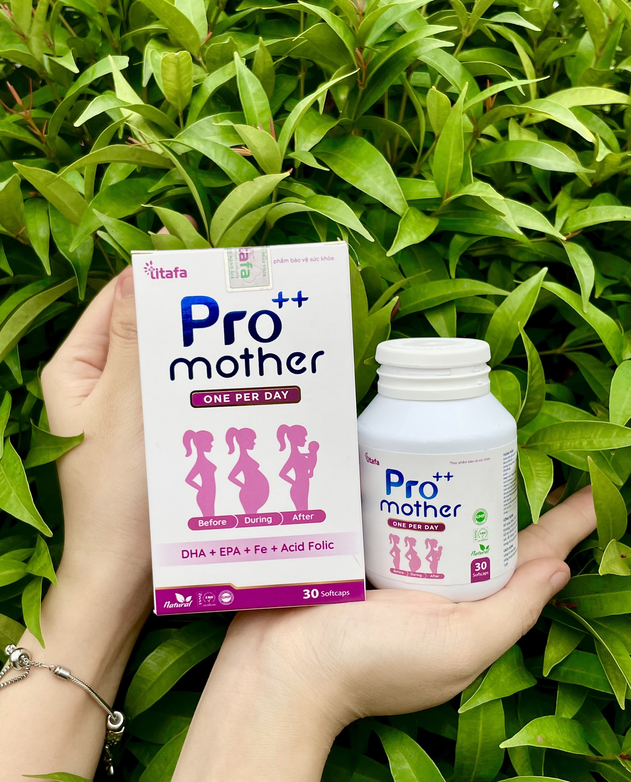 Viên uống bổ bầu PRO++MOTHER - Bổ sung vitamin và khoáng chất cho phụ nữ trước, trong và sau mang thai