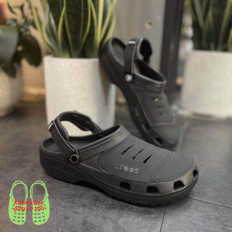 Dép Cross Yukon Mesa Clog nam nhiều màu dạng sục phối da đế chống trơn trợt