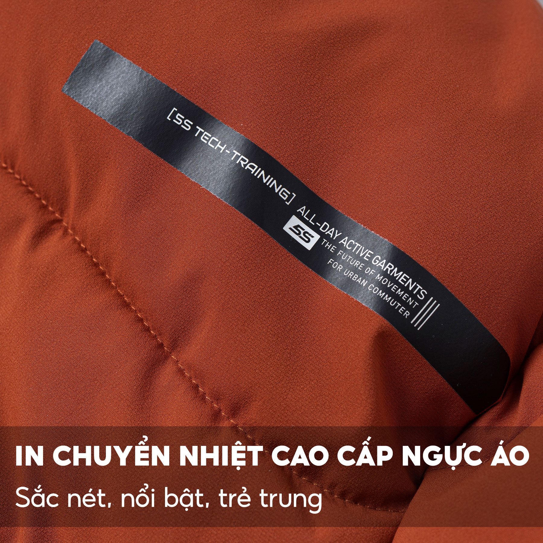 Áo Khoác Phao Nam Chần Bông 5S Premium, Chất Liệu Cao Cấp, Công Nghệ GORE-TEX, Siêu Ấm, Cản Gió, Thiết Kế Basic