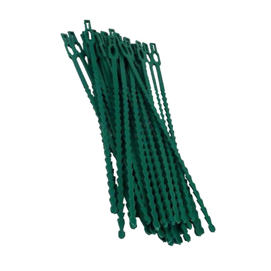 2X Garden Plant Tie  Reusable Ties Tree Climbing Support Garden Tie 23CM