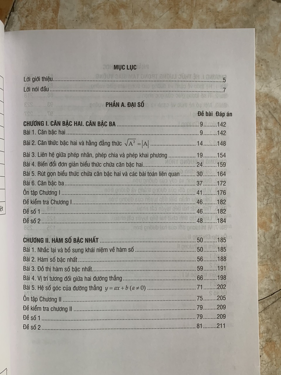 Củng cố và ôn luyện Toán 9 - Tập 1