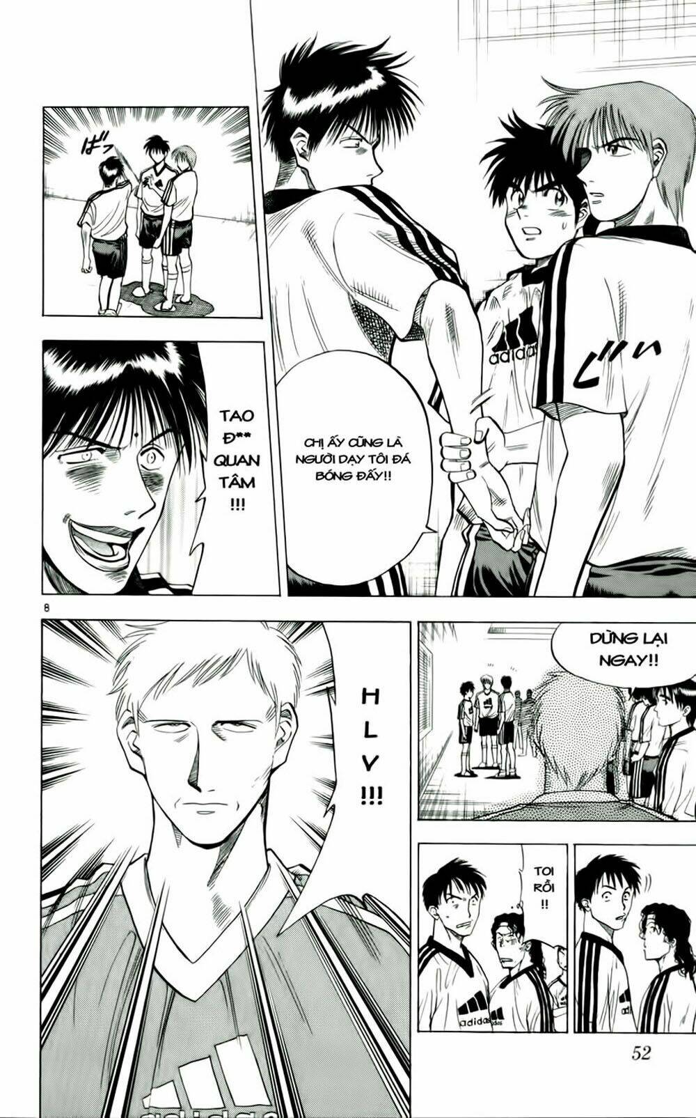 vũ điệu trên sân cỏ - fantasista chapter 38 8