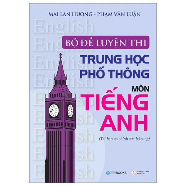 Bộ Đề Luyện Thi THPT Môn Tiếng Anh